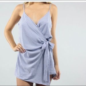 dressfourm stripe romper